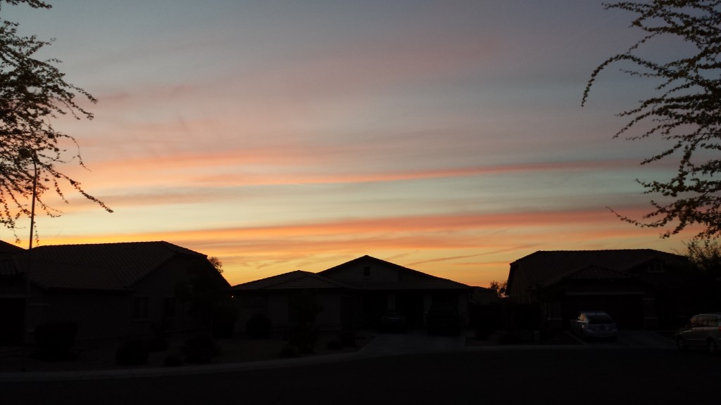 Sunset in Laveen, Arizona