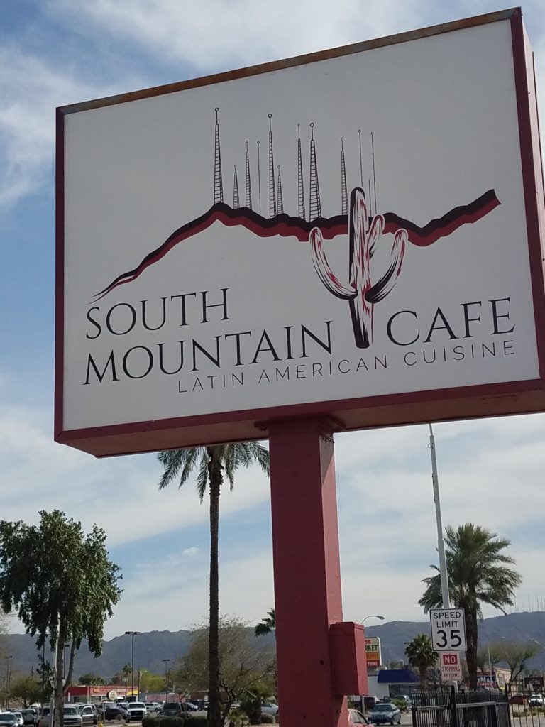 South Mountain Cafe sign