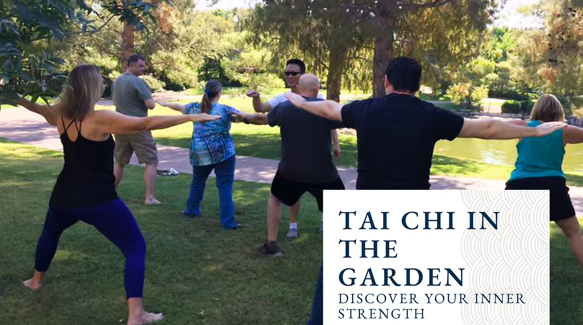 Enjoy Tai Chi in the Japanese Friendship Garden in Phoenix.